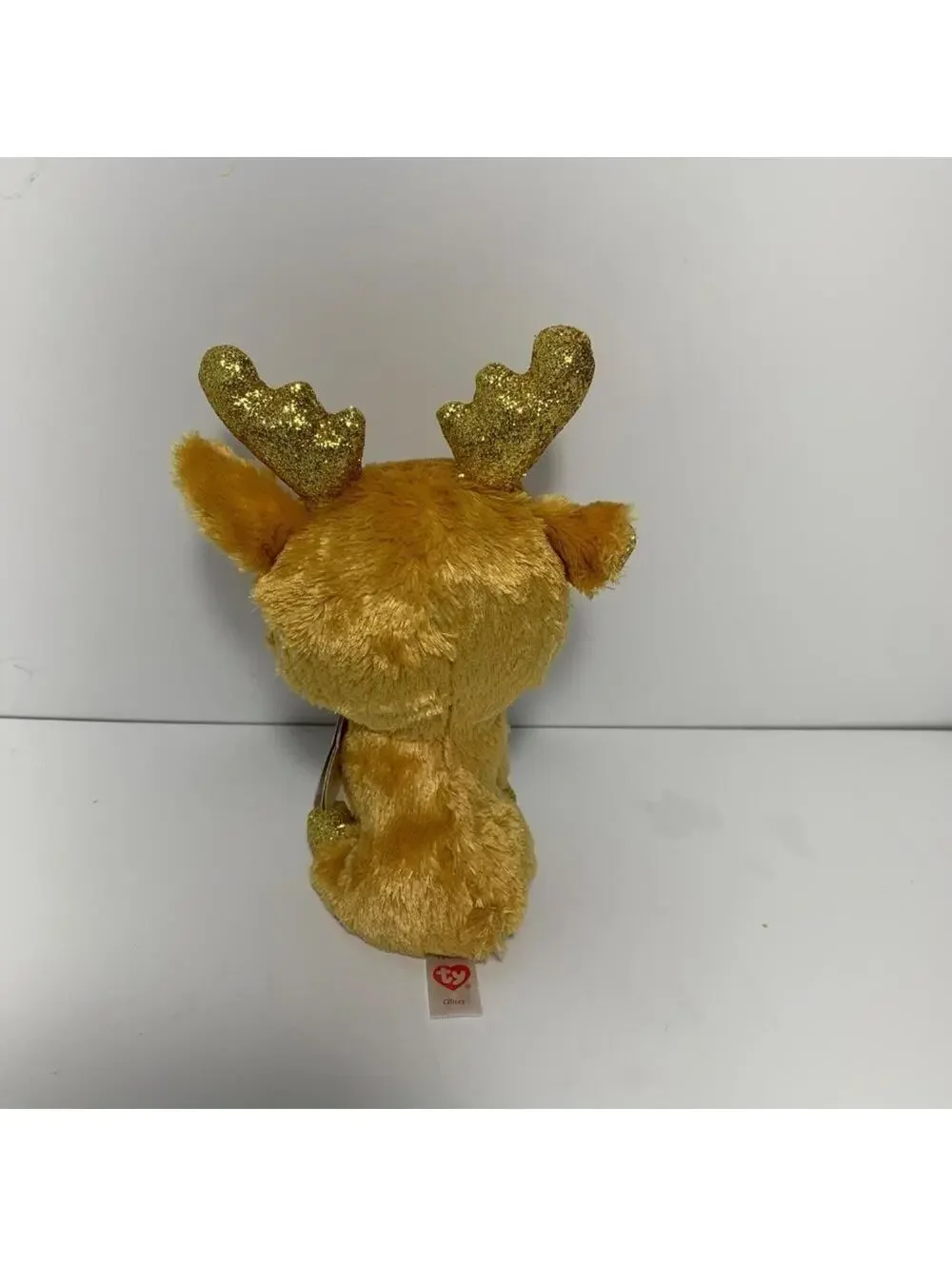 Ty Beanie Boos Glitzy Reindeer Plush 7